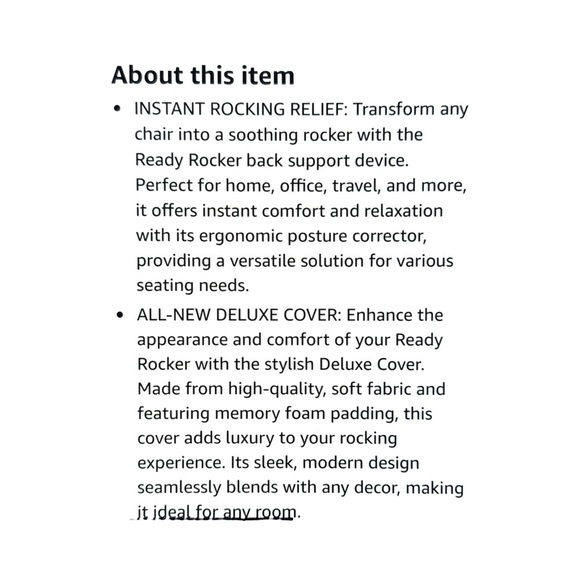 Ergonomic Ready Rocker - Picture 7 of 7